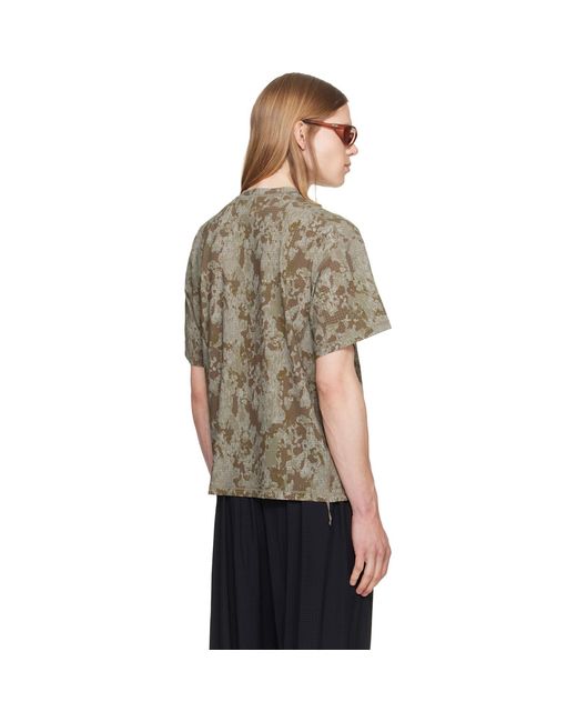 Satisfy Gray Khaki Space‑O T‑Shirt for men