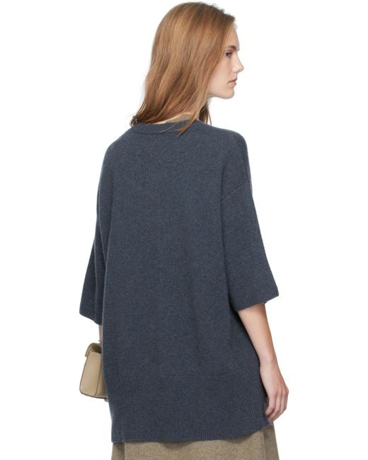 Lisa Yang Blue 'the Camille' Sweater