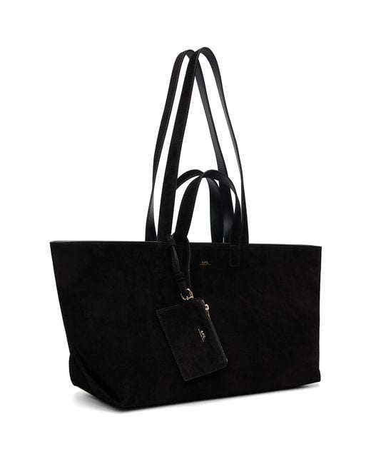 A.P.C. Black 'Le Drummer' Tote
