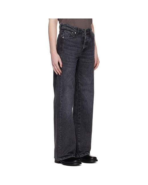 Our Legacy Blue Treble Cut Jeans