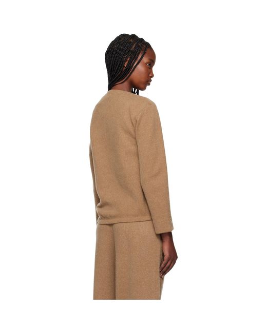 Pull Molletonné Oxa Brun Clair Max Mara en coloris Brown