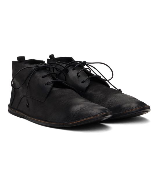 メンズ Marsèll ブラック Strasacco デザートブーツ Black
