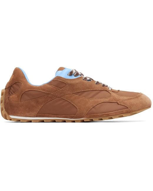 Bottega Veneta Brown Orbit Flash Sneakers for men