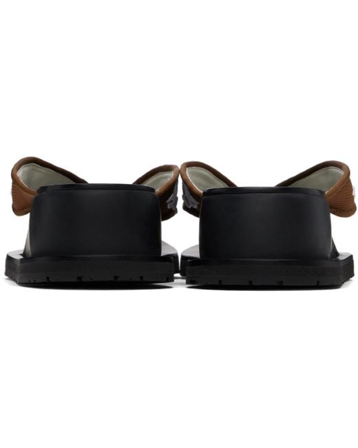 Tory Burch Black Sublime Wedge Flip-Flops