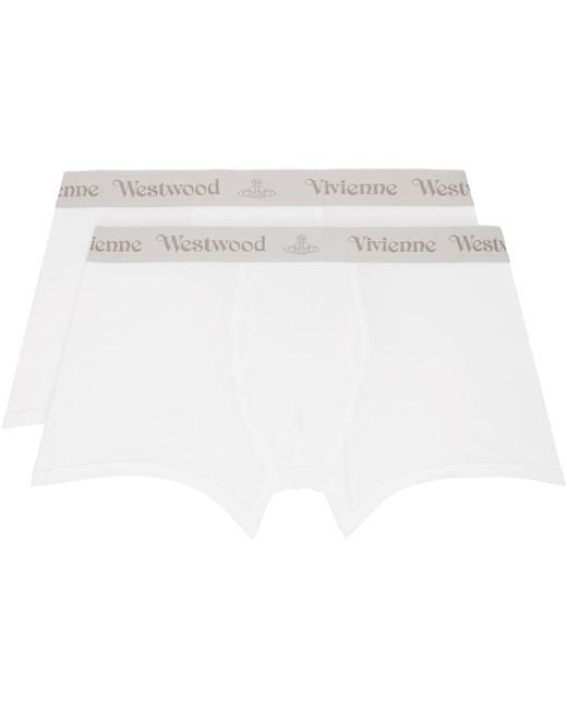 Vivienne Westwood Black Two-pack Logo Boxers for men