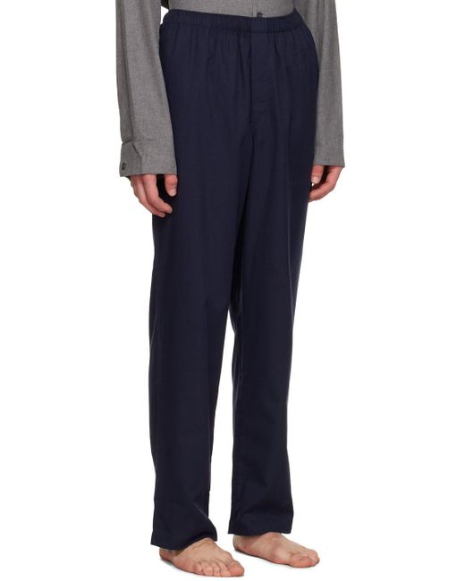 Sunspel Black Straight-Leg Pyjama Pants for men
