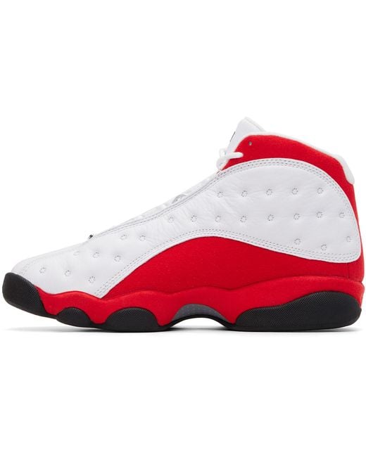 Nike Red Air Jordan 13 Retro Sneakers for men