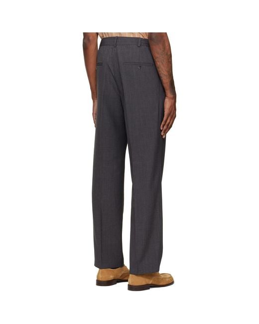 A.P.C. Blue Dylan Trousers for men