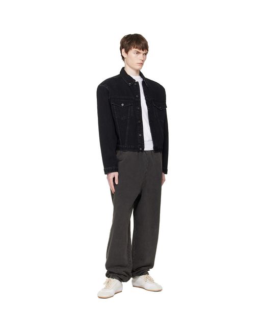 Entire studios Black Standard Sweatpants for men