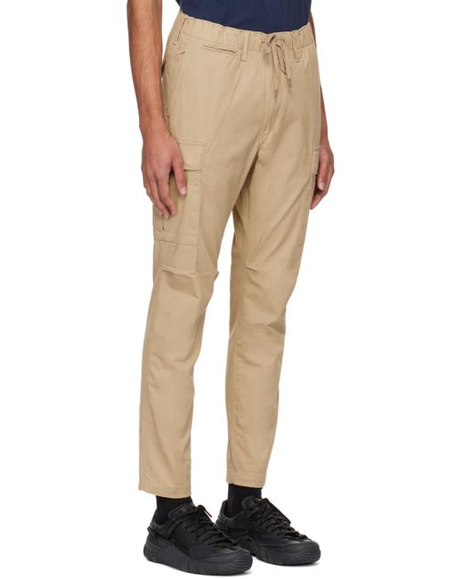 Polo Ralph Lauren Natural Khaki Slim-fit Cargo Pants for men