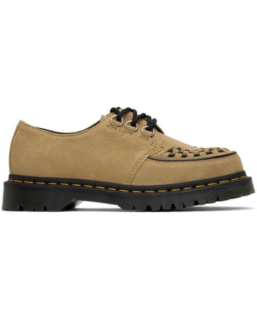 メンズ Dr. Martens タン Ramsey Savannah スエード ダービー Black
