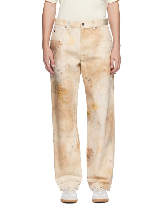 Isabel Marant Natural Pablo Jeans for men