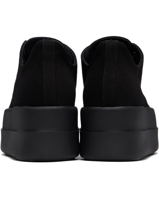 メンズ Rick Owens ブラック Hollywood Double Bumper Low Sneaks スニーカー Black