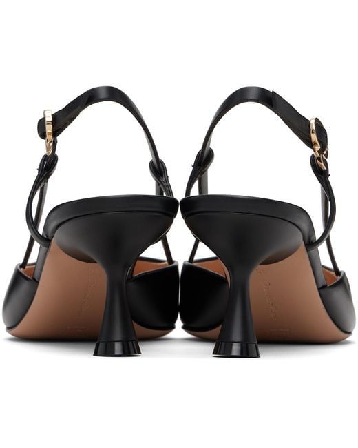 Gianvito Rossi Black Ascent 55 Heels