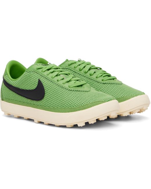 Nike Green Astrograbber Textile Sneakers