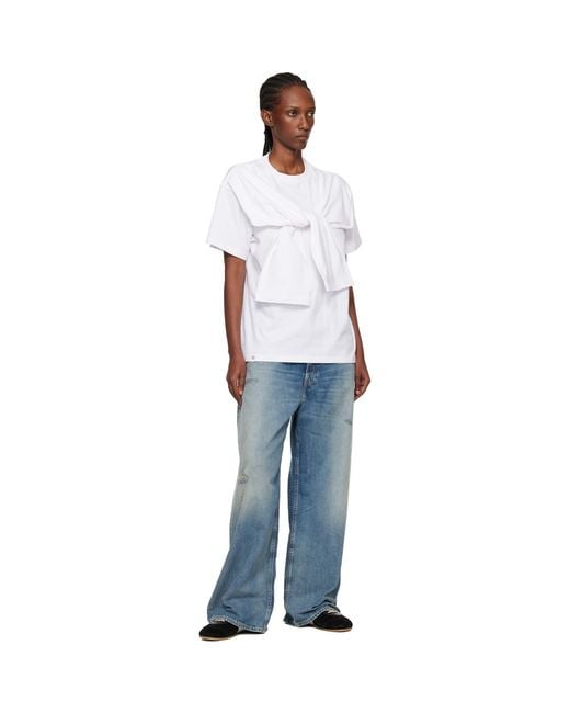 Charles Jeffrey White Hold Me T-Shirt