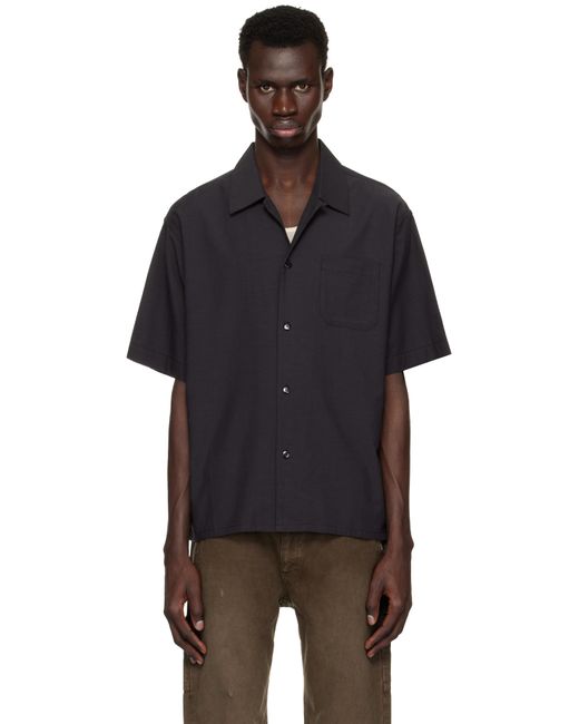 メンズ John Elliott ブラック キャンプシャツ Black