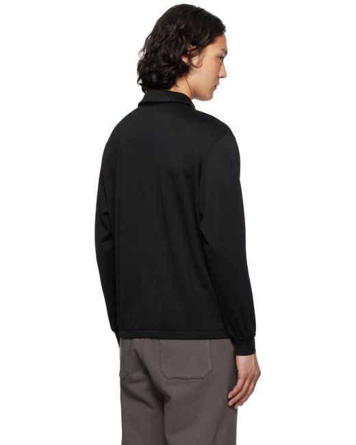 メンズ Lady White Co. ブラック Ls Richmond ポロシャツ Black