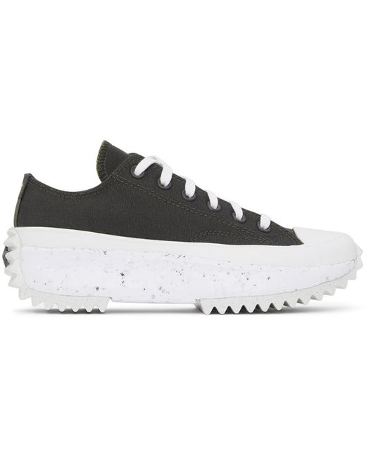 converse crater run star hike low top sneakers