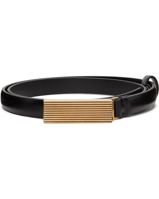 Khaite Black Empire Belt