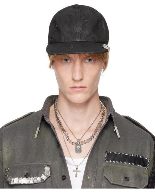 Marking Distance Black Crust Cap for men