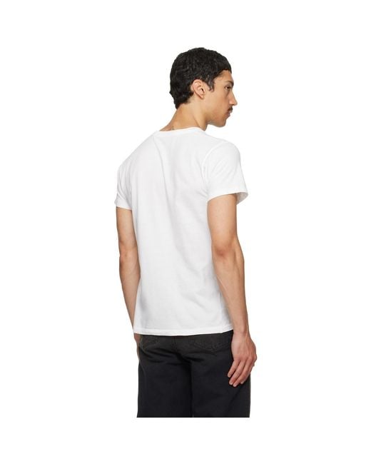 Second/Layer White Og T-Shirt for men