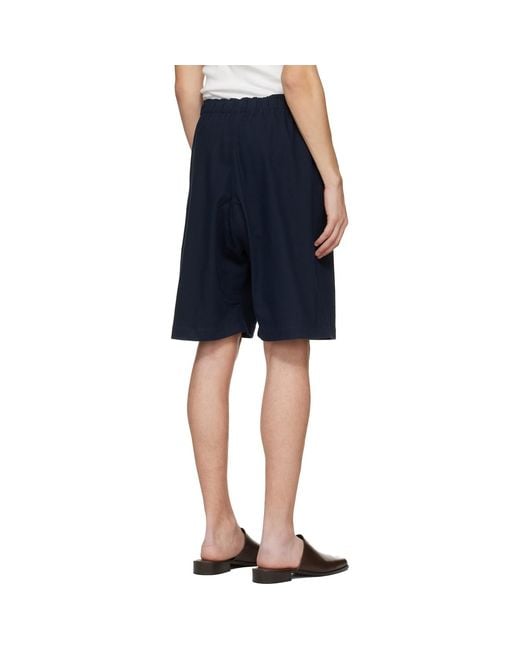 Studio Nicholson Blue Ikaria Shorts for men