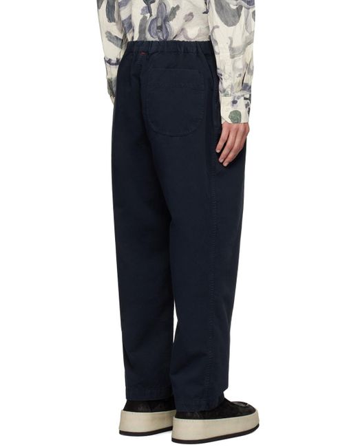 Casey Casey Black Fabi Trousers for men