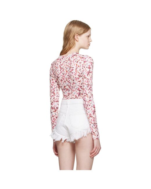 Isabel Marant Multicolor Jena Bodysuit