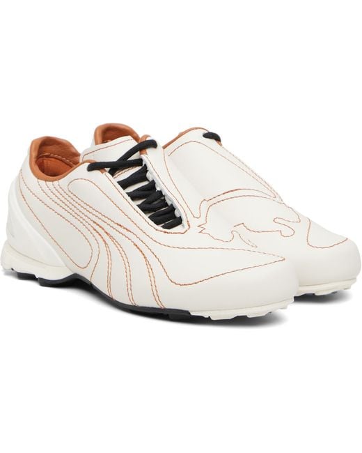 PUMA Black Ssense Exclusive V-S1 Leather Sneakers for men