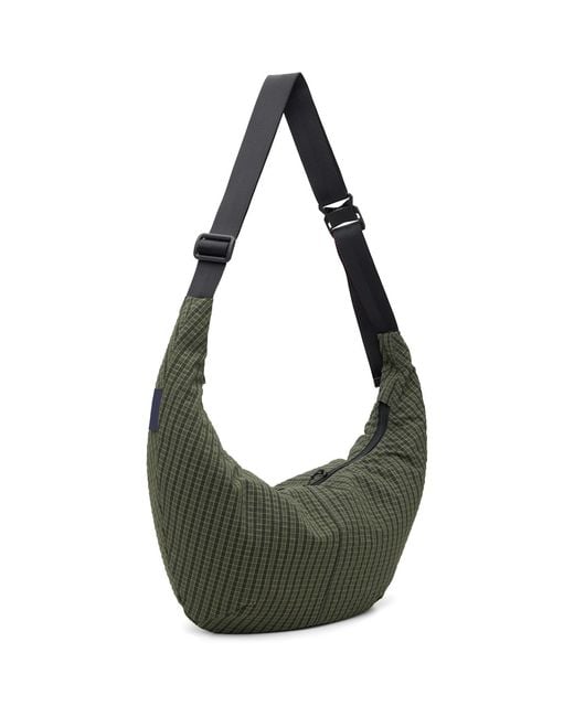 Comme des Garçons Black Grid Check Pattern Bag for men