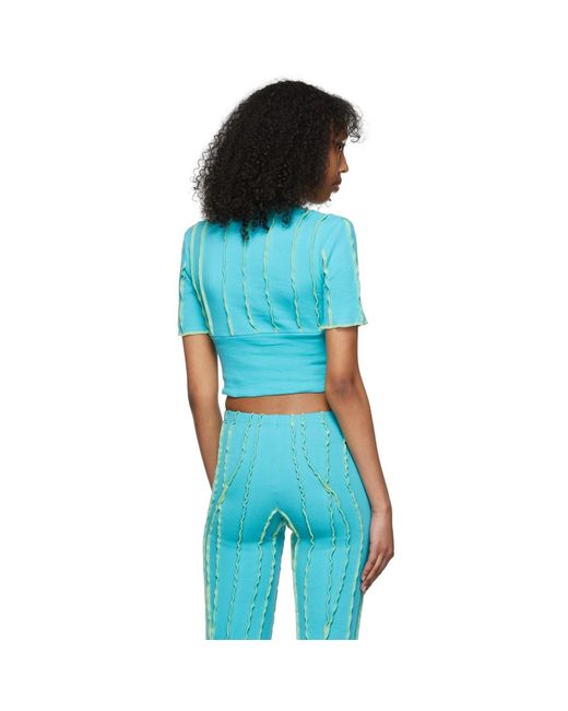 Helenamanzano Blue Ssense Exclusive Polo