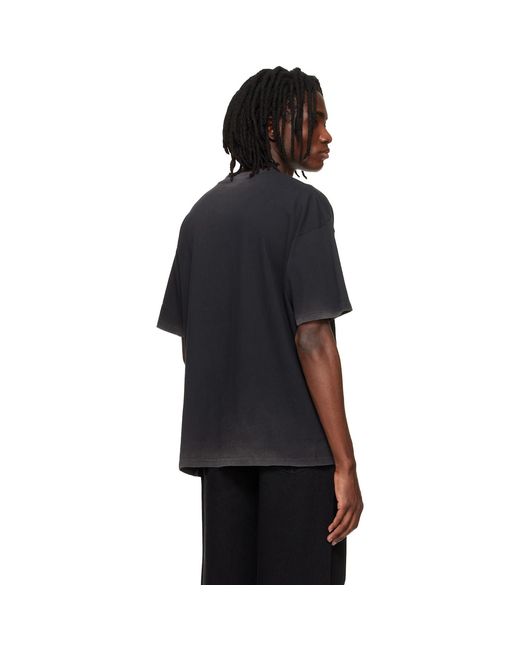 Represent Black 'Thoroughbred' T-Shirt for men