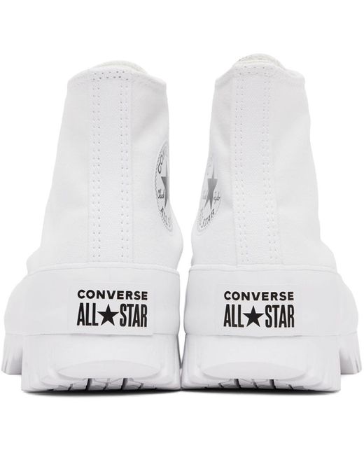 Converse Black White Chuck Taylor All Star lugged 2.0 Sneakers for men