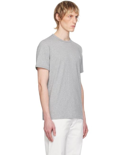 Fred Perry Black Fed Pey Gay Inge T-shit for men