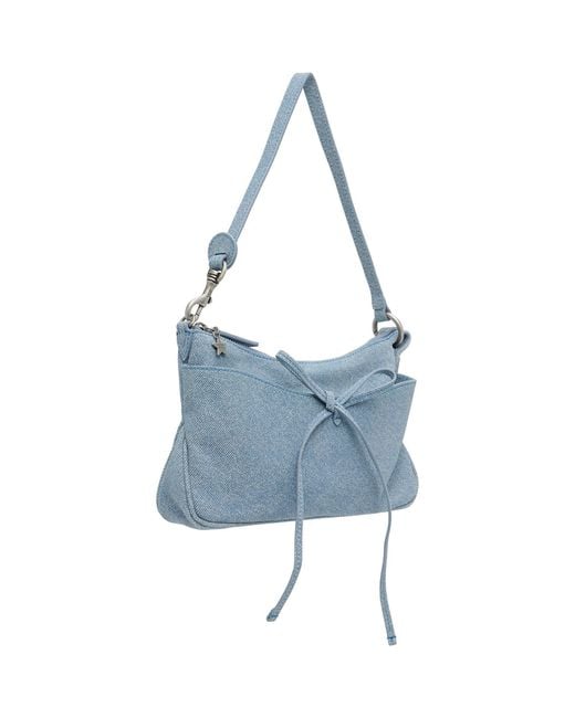 MARGE SHERWOOD Blue Ribbon Pochette Bag