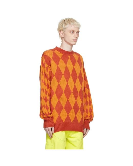Columbia Orange Ssense Exclusive Shradha Kochhar Edition Sweater for men