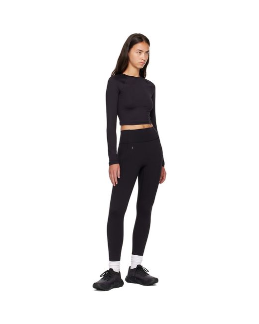 On Shoes Black Studio Lg-T Crop T-Shirt