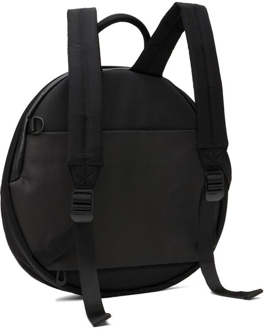 Côte&Ciel Black Adria Smooth Backpack for men