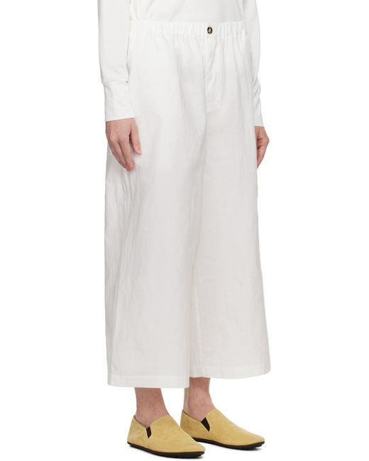 Sofie D'Hoore White Off- Ponce Trousers