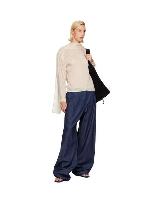 Belle Anna Natural Off- Stream Blouse