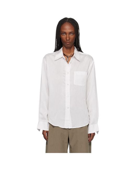 Our Legacy White Forever Shirt
