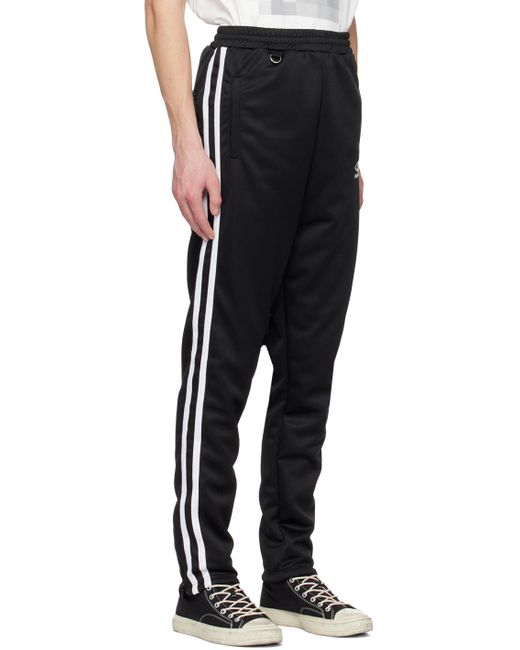 Doublet Black Invisible Track Pants for men