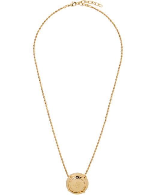 Jean Paul Gaultier Black Champagne Cork Necklace for men