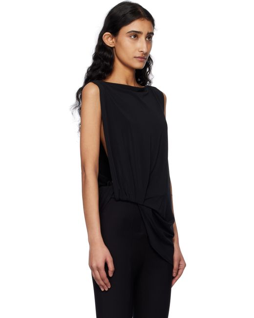 Jacquemus ブラック La Croisière 'The Peplo' トップス Black