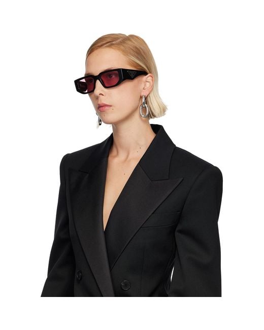 Prada Black Pr 09Zs Sunglasses