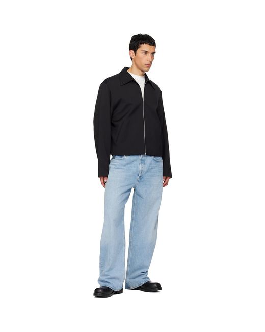 Agolde Blue Low Slung Baggy Jeans for men