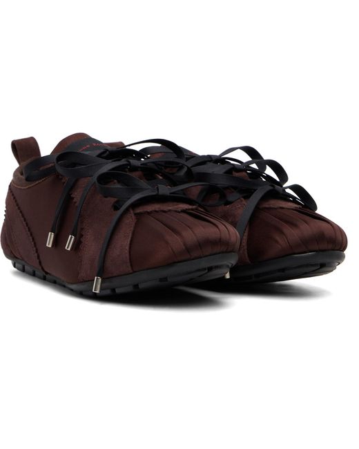 Simone Rocha Brown Ballerina Grip Sneakers for men