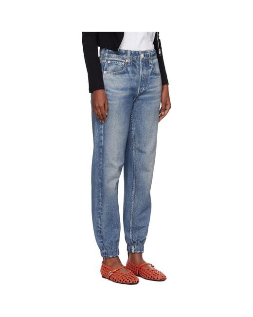 Rag & Bone Blue Rb Miramar Jogger Jeans