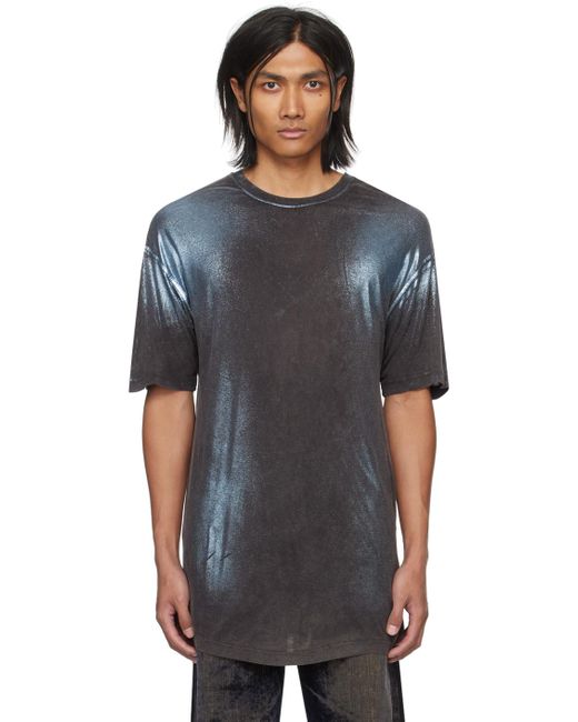 DIESEL Black Gray T-buxt T-shirt for men
